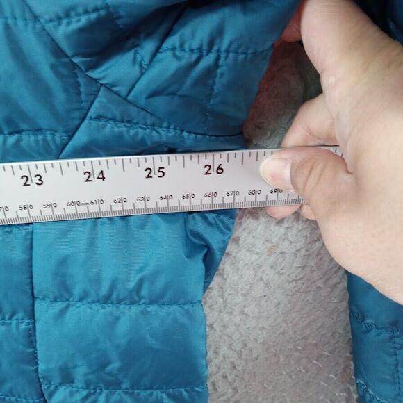 Patagonia Jacket Mens XXL Blue Nano Puff Primaloft Full Zip Quilted Lightweight - Picture 6 of 10